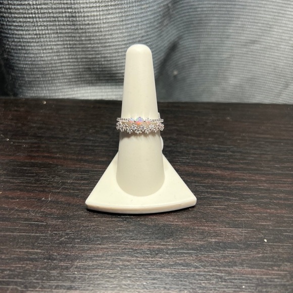 bp Jewelry - BP Silver Ring with Opal Accent